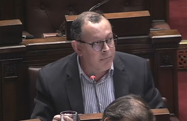 Diputado Álvaro Perrone de Cabildo Abierto.