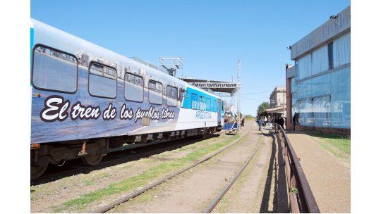 Hoy llega por primera vez el Tren de los Pueblos Libres a Salto