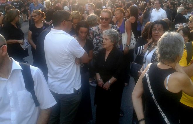 Delgado en el Día de la Mujer de marzo de 2017