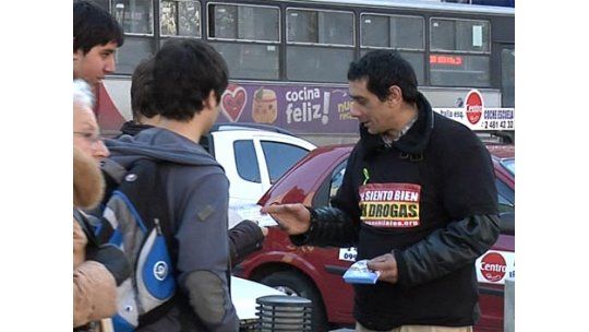 Ex adictos se movilizan por día de lucha contra las drogas