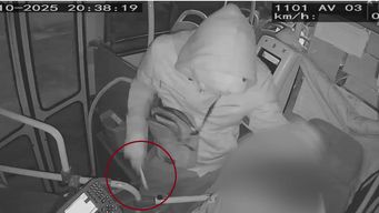 cometio violenta rapina en un omnibus, lo identificaron y fue detenido en un comedor del mides