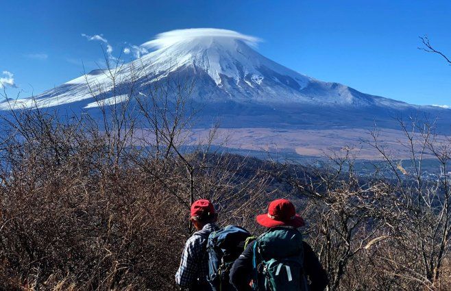 Foto: AFP. Monte Fuji, en Japón.