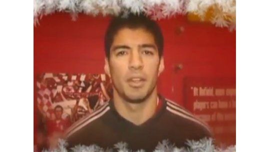 Luis Suárez y su complicado saludo navideño para los hinchas