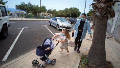 con ganas de correr y sin miedo, los ninos salieron este domingo en espana