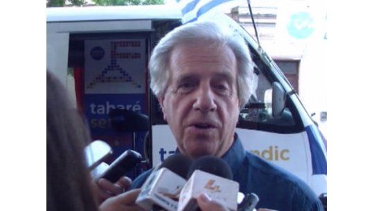 Vázquez contó lo que le dijo Lacalle Pou cuando se vieron en Melo