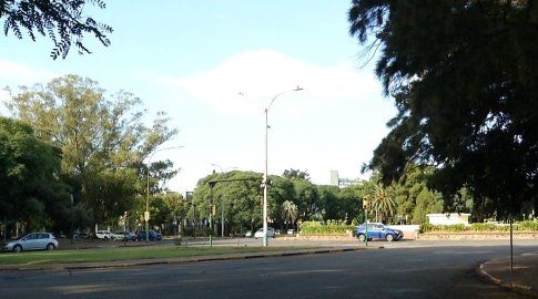 Foto: Canal 10. Parque Batlle, Montevideo.