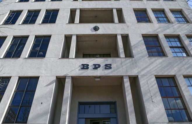 Foto: FocoUy. Fachada de BPS, Montevideo.