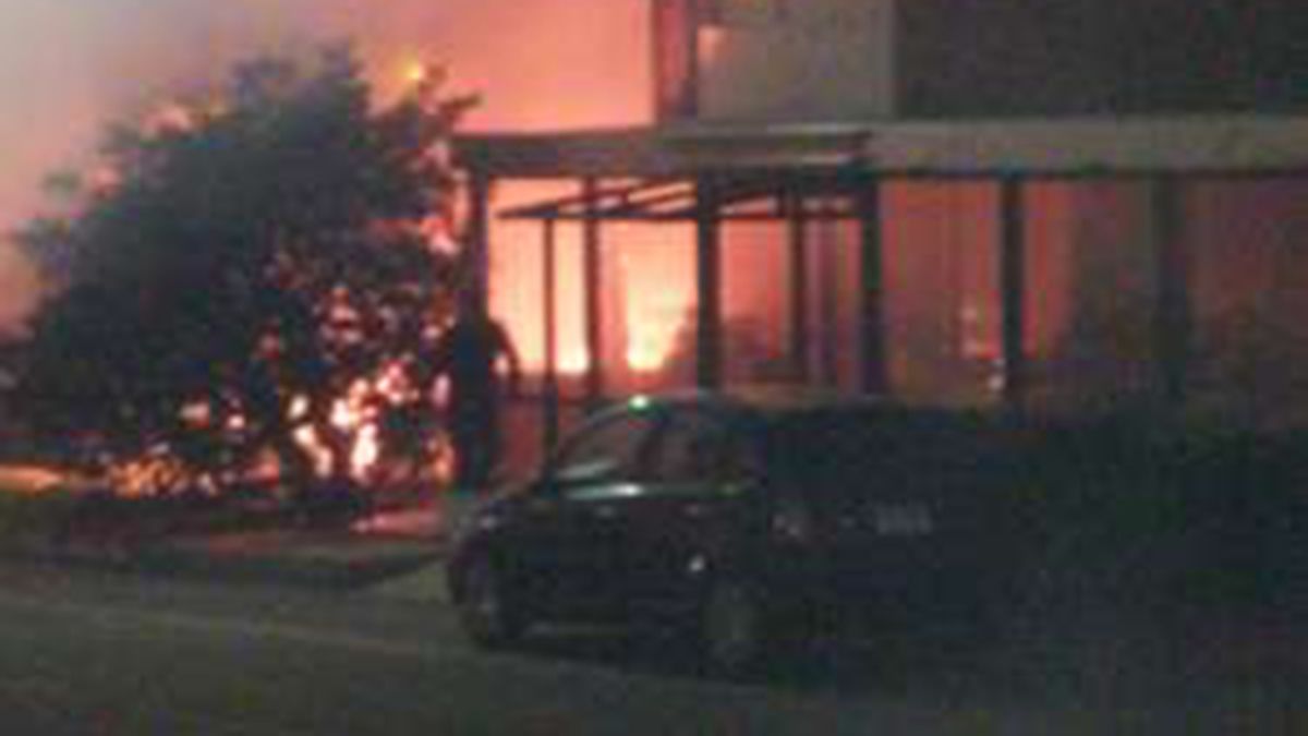 Incendio en pertenencias de hombre en situación de calle afectó hotel de Punta del Este