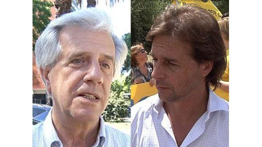 Vázquez y Lacalla Pou, candidatos al balotaje