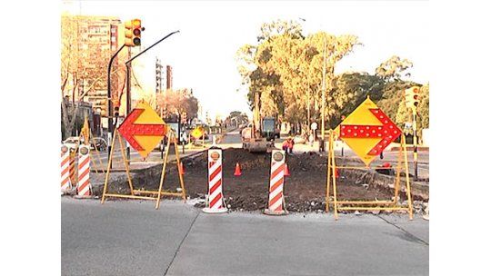 Tránsito complicado por obras en Avenida Italia y Ricaldoni