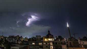 Aviso de Inumet por tormentas muy fuertes. Foto: FocoUy