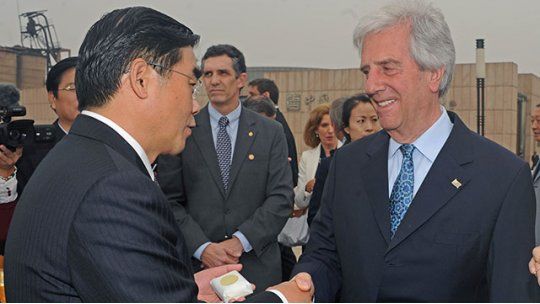 Vázquez en China