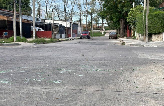 Foto: Paola Botti, Subrayado. La mujer fue atacada en plena calle del barrio Pérez Castellanos.