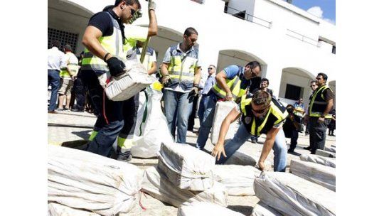 Interceptan un barco con tres toneladas de cocaína sudamericana