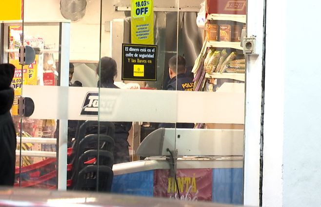 Foto: Subrayado. La Policía ya tenía identificada la moto, en la tarde del lunes.