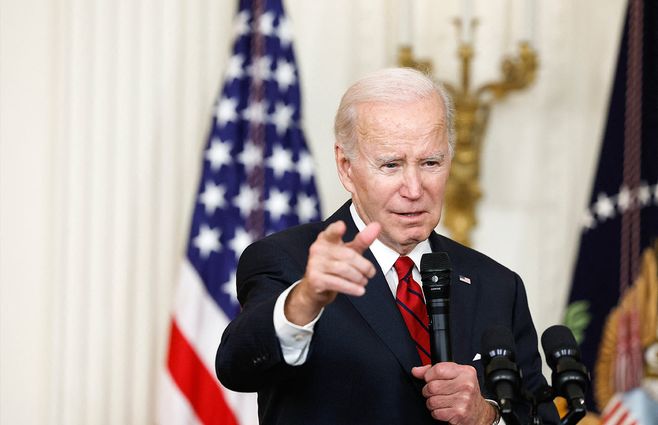 Presidente de Estados Unidos Joe Biden. AFP.