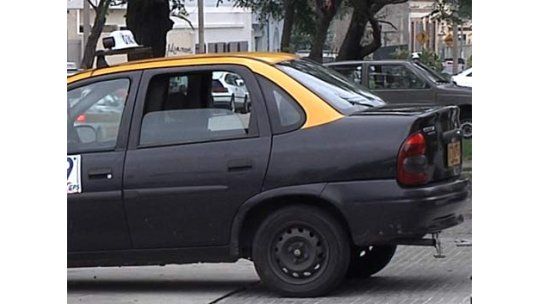 Sindicato del taxi hizo paro porque apuñalaron a un trabajador