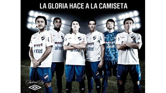 Nacional presentó su nueva camiseta para la temporada 2012