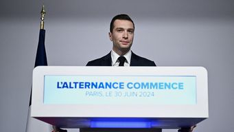 Jordan Bardella. Foto: AFP