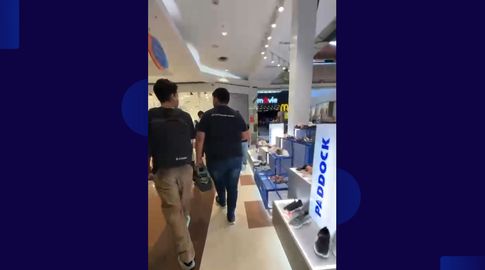 Bomberos volvió a inspeccionar Montevideo Shopping por amenaza de bomba con resultado negativo
