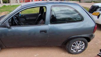 Foto cedida a Subrayado. Uno de los autos robados.