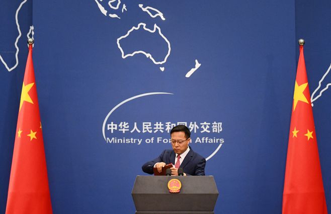 Zhao Lijian, canciller de China