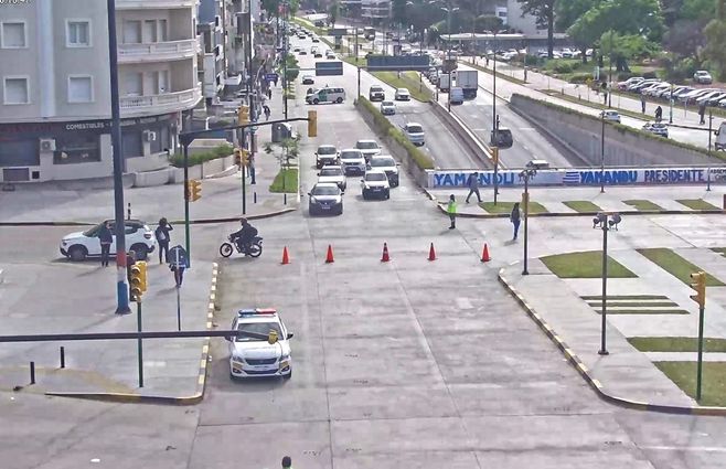 Foto cedida a Subrayado. El accidente ocurrió a la hora 5:48.