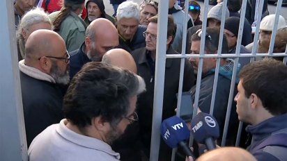 trabajadores de montevideogas anuncian el inicio de una huelga de hambre