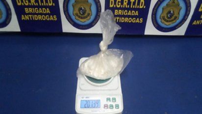 detenido con cocaina en control policial fue condenado a dos anos de prision