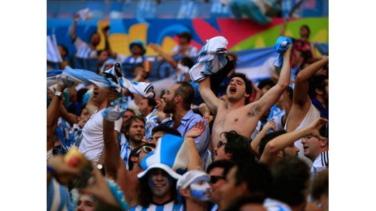 Hinchas argentinos sueñan en Brasil con un segundo “Maracanazo”