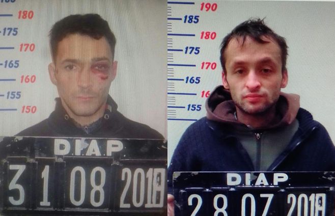 Roberto Darwin Cruz Castro (izquierda) y Gustavo Adrián Muñoz Tabárez (derecha).