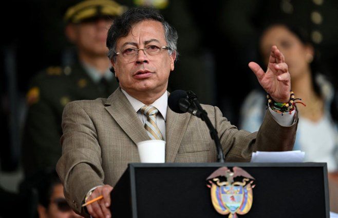 Presidente Gustavo Petro. Foto: AFP