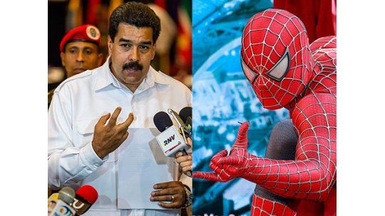 Nicolás Maduro versus el Hombre Araña