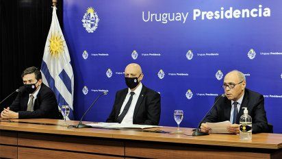 Paganini, Radi y Cohen, las tres cabezas visibles del GACH.&nbsp;