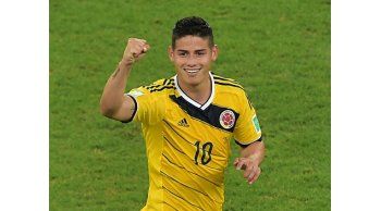 El gol de James Rodríguez contra Uruguay, el mejor del Mundial