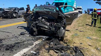 accidente en manantiales: imputaron por homicidio culpable al conductor de la camioneta