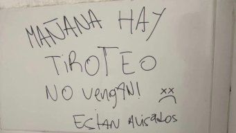 Más amenazas de tiroteo en liceos: investigan denuncias en Canelones, Salto y Rocha Más amenazas de tiroteo en liceos: investigan denuncias en Canelones, Salto y Rocha