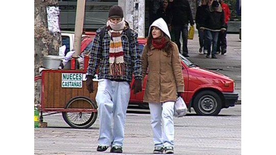 Lunes muy frío con lluvias escasas y temperatura máxima de 13º
