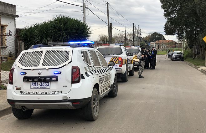 Foto de archivo, Subrayado. Operativo en Marconi.