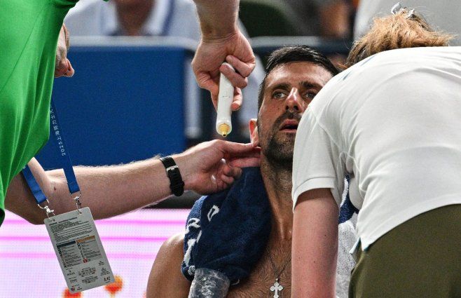 Foto: AFP. Djokovic, jugador de tenis.