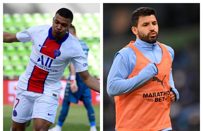 Mbappé, líder indiscutido de los parisinos. Kun Agüero da sus últimos y glorioso pasos en el equipo citizen