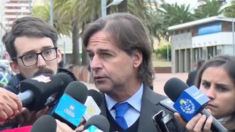 El presidente Lacalle Pou se refirió a la intervención de Villa Española.