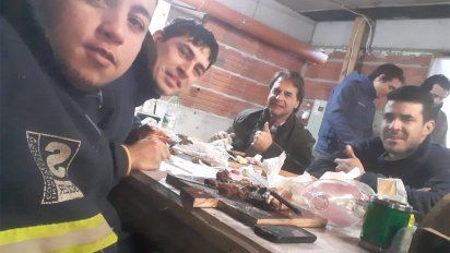 andrade critico el asado de lacalle pou con obreros de una construccion y genero polemica
