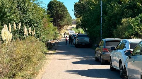 Foto: Mª. Eugenia Scognamiglio, Subrayado. Escena del hallazgo, cerca de Villa García.