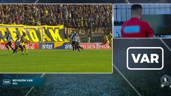 auf publico el audio del var que anulo dos goles a penarol ante danubio