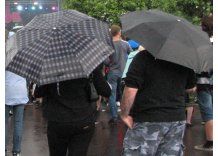 Un día de precipitaciones abundantes; lloverá hasta el jueves