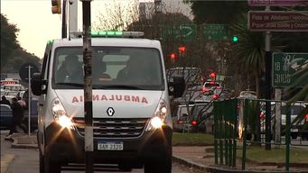 Ambulancia en Montevideo. (Foto: archivo Subrayado).