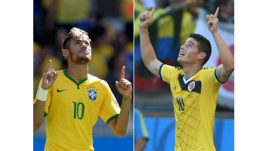 Brasil le gana 1 a 0 a Colombia por cuartos de final