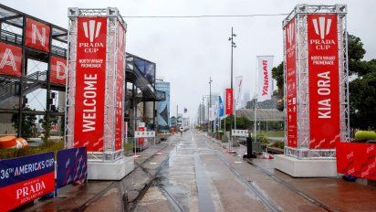 La zona de Wynyard en Auckland es un desierto por el lockdown decretado por el gobierno &nbsp;