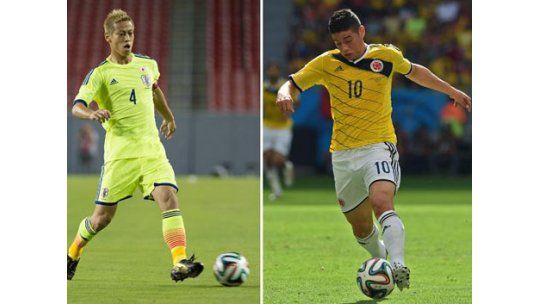 Colombia afronta el partido ante Japón con algunos suplentes